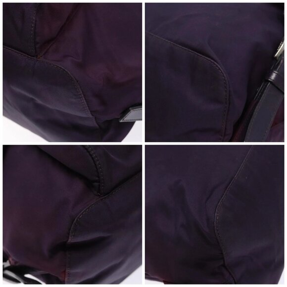 PRADA Backpack Nylon Purple Auth 83697 - Picture 16 of 16